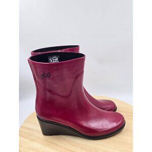 Aussie Dogs Women's Short Wedge Boot Size 7